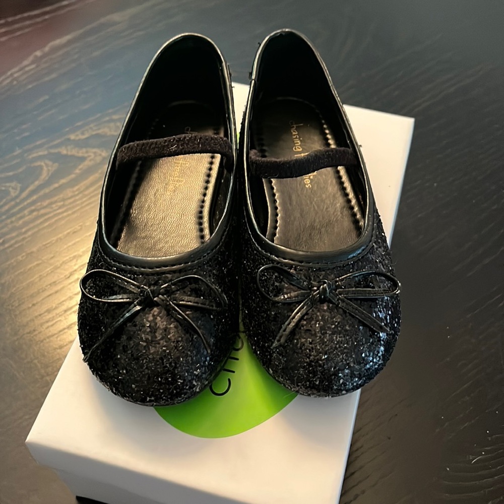 Chasing Frielies sparkle ballet flats
